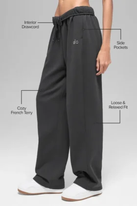 Pantaloni della tuta Accolade a gamba dritta – Antracite