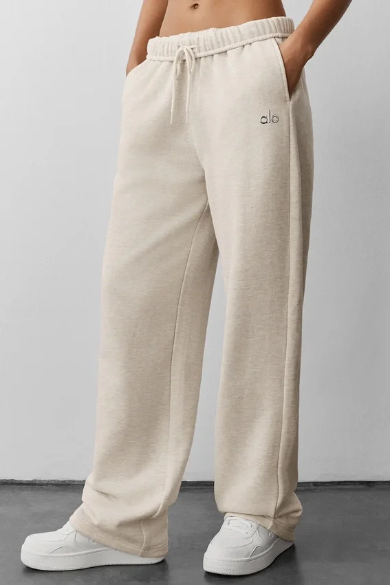 Pantaloni della tuta Accolade a gamba dritta - Avena melange