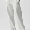 Pantaloni della tuta Accolade a gamba dritta - Bianco melange