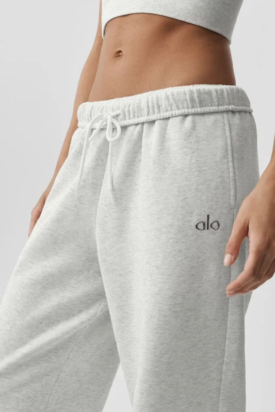 Pantaloni della tuta Accolade a gamba dritta - Bianco melange