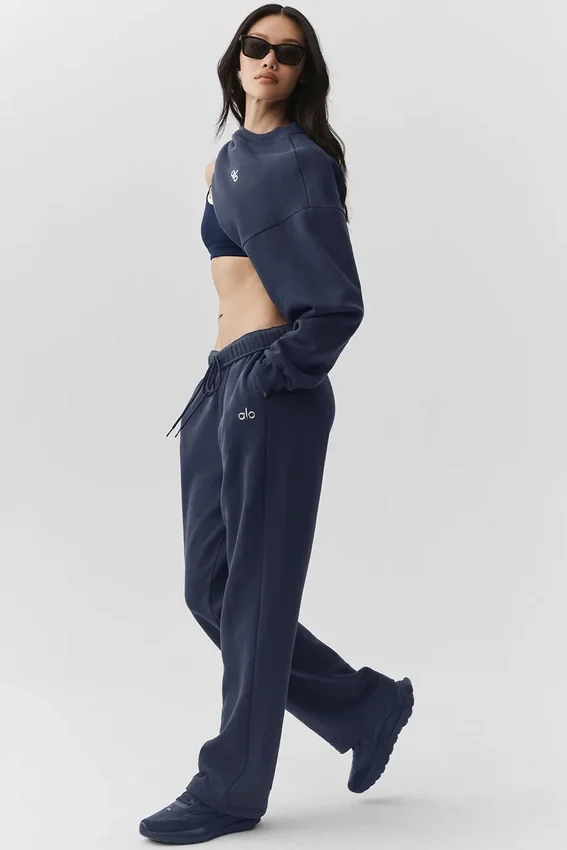 Pantaloni della tuta Accolade a gamba dritta - Blu navy