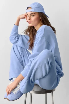 Pantaloni della tuta Accolade a gamba dritta – Blu Provenza chiaro