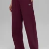 Pantaloni della tuta Accolade a gamba dritta - Borgogna