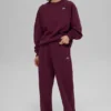 Pantaloni della tuta Accolade a gamba dritta - Borgogna