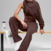 Pantaloni della tuta Accolade a gamba dritta - Brownstone
