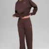 Pantaloni della tuta Accolade a gamba dritta - Brownstone