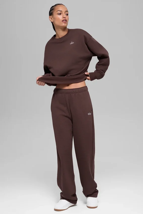 Pantaloni della tuta Accolade a gamba dritta - Brownstone