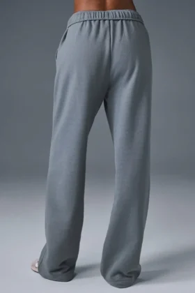 Pantaloni della tuta Accolade a gamba dritta – Grigio acciaio