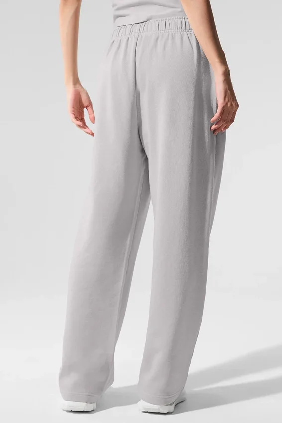 Pantaloni della tuta Accolade a gamba dritta lavati - Grigio cielo
