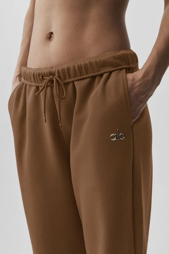 Pantaloni della tuta Accolade a gamba dritta - Marrone baciato dal sole