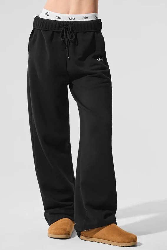Pantaloni della tuta Accolade a gamba dritta - Nero