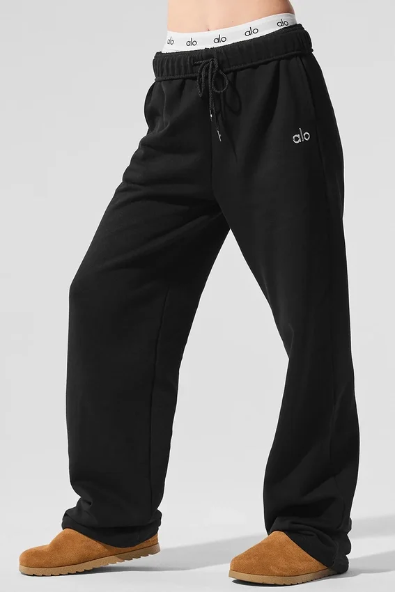 Pantaloni della tuta Accolade a gamba dritta - Nero