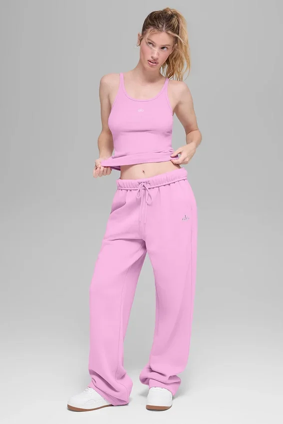 Pantaloni della tuta Accolade a gamba dritta - Rosa Candy Heart