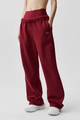 Pantaloni della tuta Accolade a gamba dritta - Rosso Summer Romance