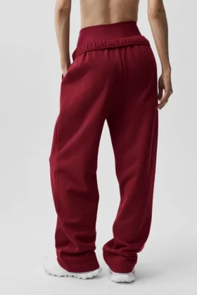 Pantaloni della tuta Accolade a gamba dritta – Rosso Summer Romance