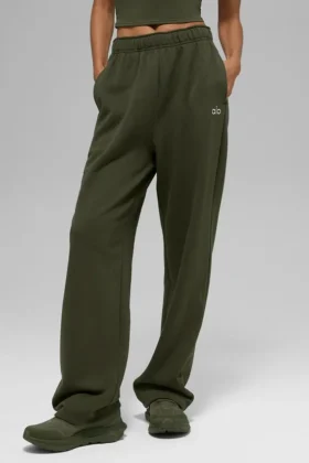 Pantaloni della tuta Accolade a gamba dritta - Verde oliva