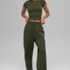 Pantaloni della tuta Accolade a gamba dritta - Verde oliva