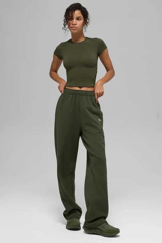Pantaloni della tuta Accolade a gamba dritta - Verde oliva