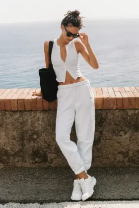 Pantaloni della tuta Accolade - Bianchi