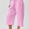 Pantaloni della tuta Accolade Cutoff - Rosa Cuore Caramella