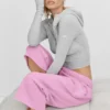 Pantaloni della tuta Accolade Cutoff - Rosa Cuore Caramella