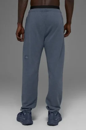 Pantaloni della tuta Chill con lavaggio vintage – Lavaggio Bluestone
