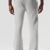 Pantaloni della tuta della linea New Class in misto lana e cashmere - Grigio perla melange