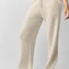 Pantaloni della tuta della linea New Class in misto lana e cashmere - Oatmeal Heather