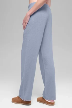 Pantaloni della tuta della linea New Class in misto lana e cashmere – Winter Frost