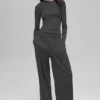 Pantaloni della tuta High-Waist - Antracite