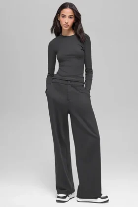 Pantaloni della tuta High-Waist - Antracite