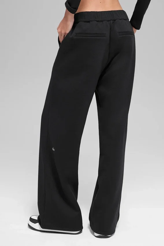Pantaloni della tuta High-Waist - Nero