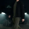 Pantaloni della tuta in maglia a coste Domain - Verde oliva