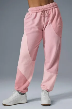 Pantaloni della tuta Make Waves - Rosa tramonto sfumato