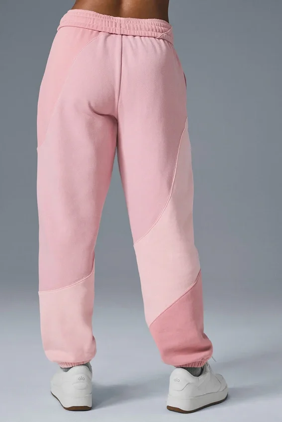 Pantaloni della tuta Make Waves - Rosa tramonto sfumato