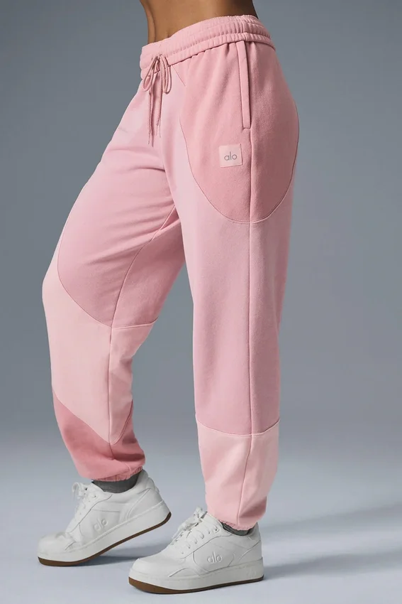 Pantaloni della tuta Make Waves - Rosa tramonto sfumato