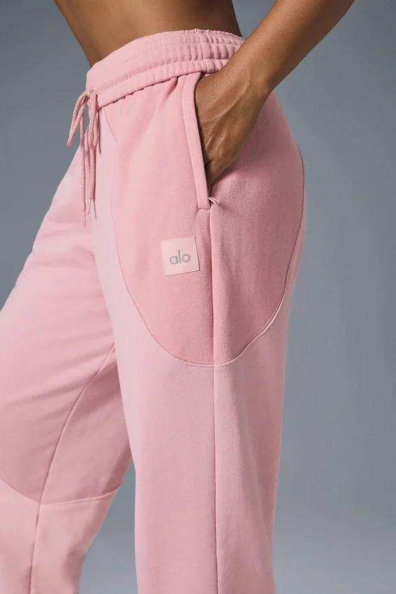 Pantaloni della tuta Make Waves - Rosa tramonto sfumato