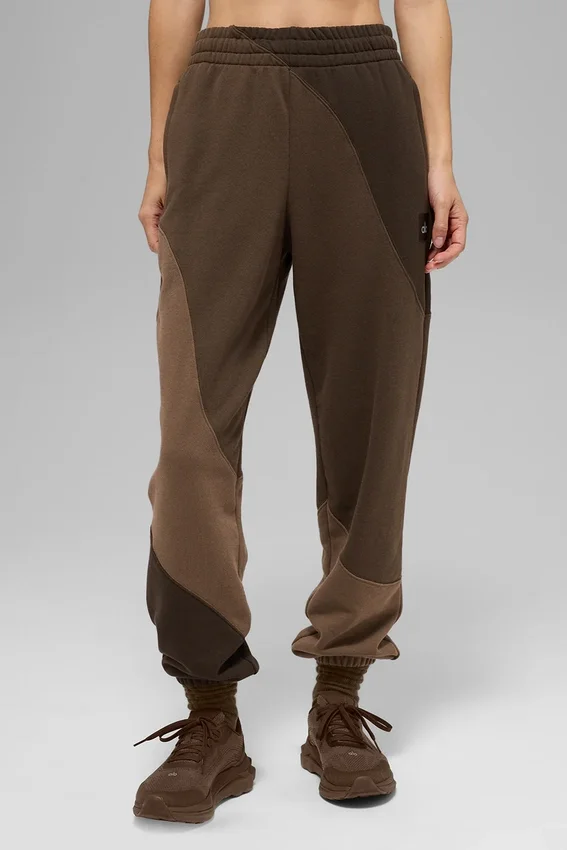 Pantaloni della tuta Make Waves - Tonalità espresso