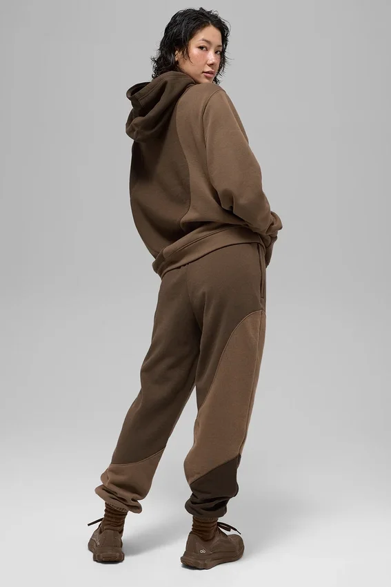 Pantaloni della tuta Make Waves - Tonalità espresso