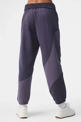 Pantaloni della tuta Make Waves – Tonalità prugna italiana
