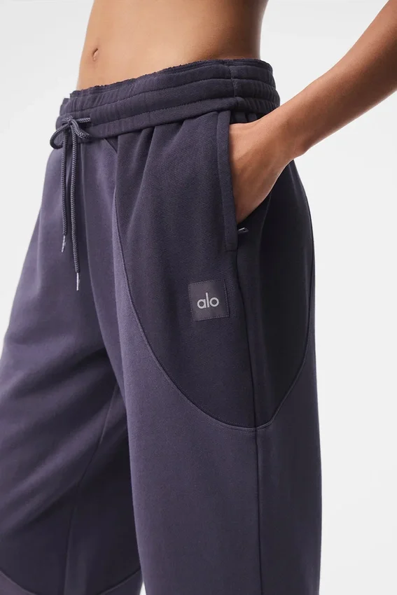 Pantaloni della tuta Make Waves - Tonalità prugna italiana
