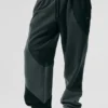 Pantaloni della tuta Make Waves - Verde antracite sfumato