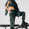 Pantaloni della tuta Make Waves - Verde antracite sfumato