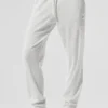 Pantaloni della tuta Muse - Bianco melange