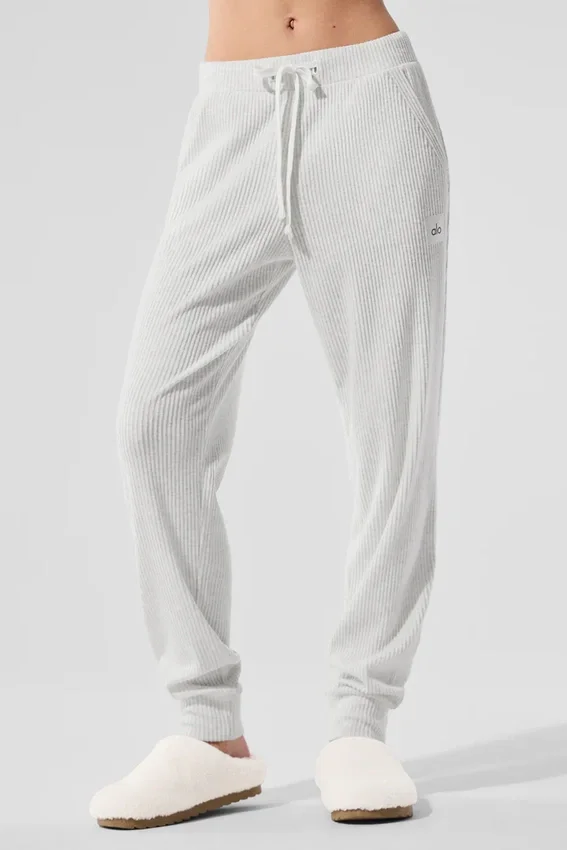 Pantaloni della tuta Muse - Bianco melange