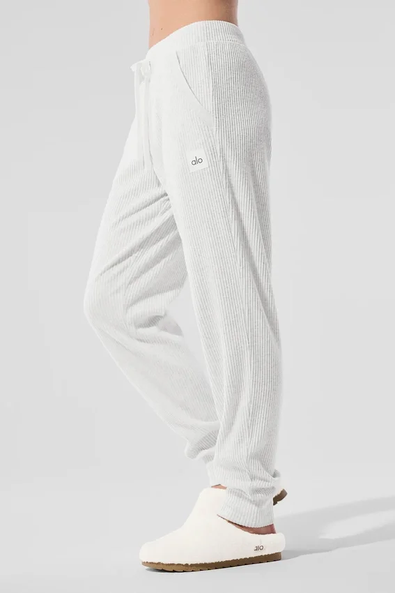 Pantaloni della tuta Muse - Bianco melange