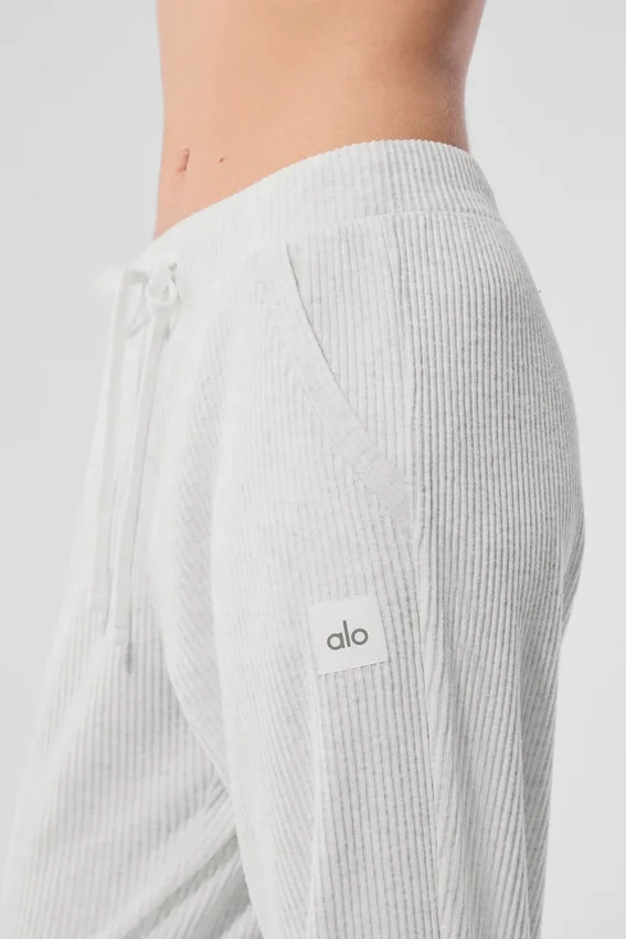 Pantaloni della tuta Muse - Bianco melange