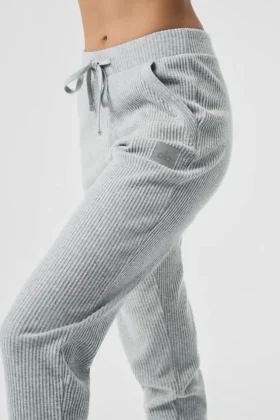 Pantaloni della tuta Muse – Grigio melange sportivo