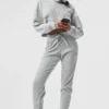 Pantaloni della tuta Muse - Grigio melange sportivo
