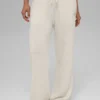 Pantaloni della tuta New Class in lana e cashmere - Bone Heather